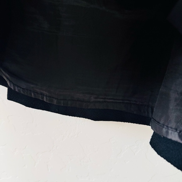 ZARA Pleated Black Skirt Size L - Picture 9 of 9